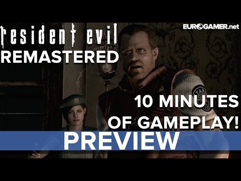 Resident Evil 1: Remastered - 10 minutes of gameplay! - Eurogamer Preview