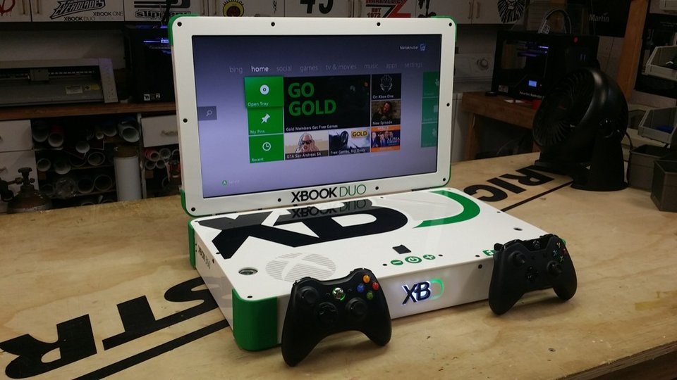 Xbook Duo: Xbox One e Xbox 360 insieme grazie a una mod
