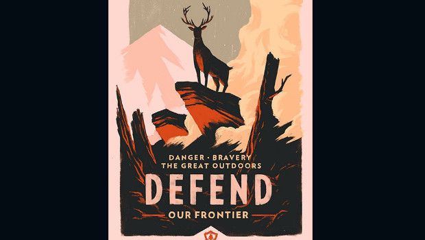 Firewatch: la natura selvaggia ritratta negli splendidi poster di Olly Moss