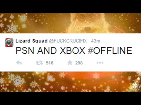 XBOX LIVE & PSN SERVERS OFFLINE CHRISTMAS DAY - Lizard Squad Attack Xbox Live & Playstation Servers!