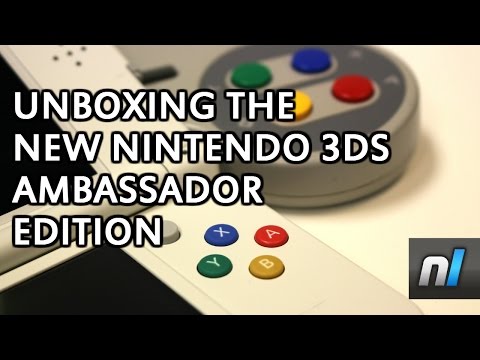 Unboxing The New Nintendo 3DS Ambassador Edition