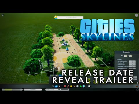 Cities: Skylines - Release Date Reveal Trailer [60fps]