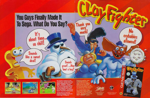 Interplay annuncia la rimasterizzazione di Clayfighter