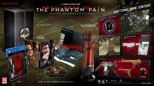 Metal Gear Solid V: The Phantom Pain, annunciata la data d'uscita