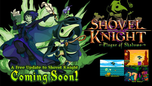 Shovel Knight: annunciata l'espansione gratuita Plague of Shadows