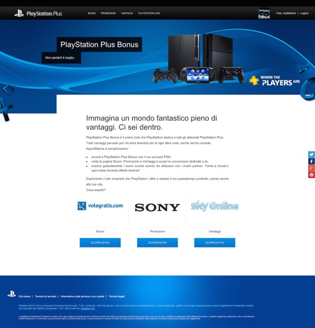 PlayStation lancia PS Plus Bonus: ecco tutti i dettagli