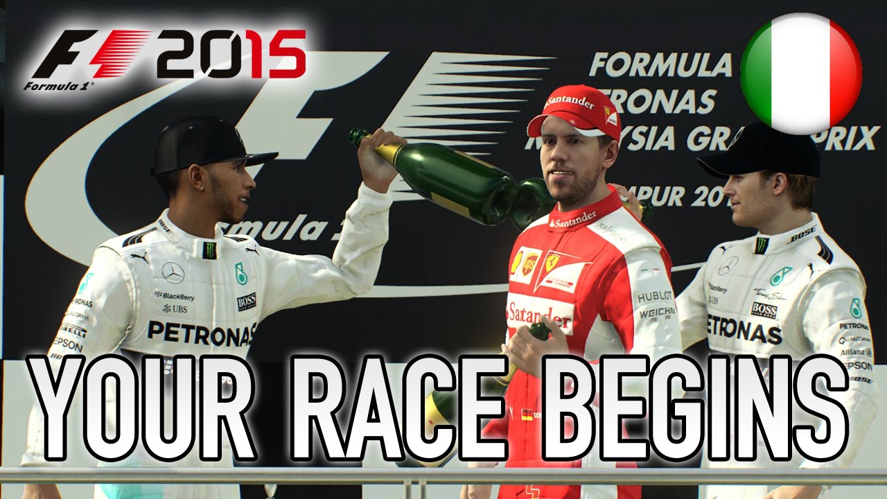 F1 2015 - PS4/XB1/PC - Your race begins (Italian Trailer)
