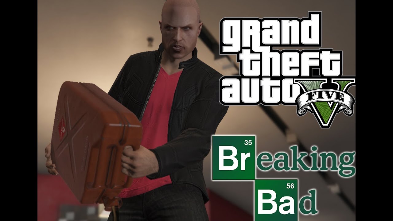Jesse Pinkman Gas Can Rage - GTA V ROCKSTAR Editor | Breaking Bad