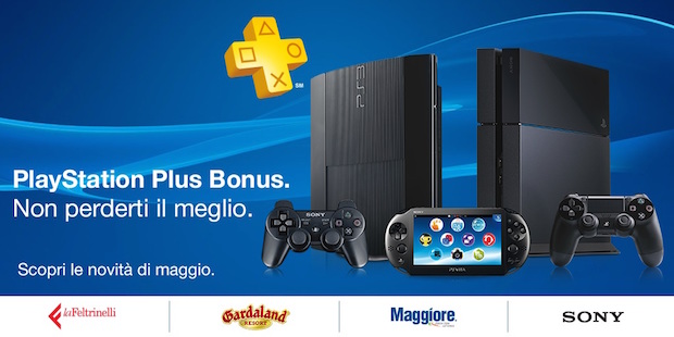 PlayStation Plus Bonus: ecco le novità di maggio 2015