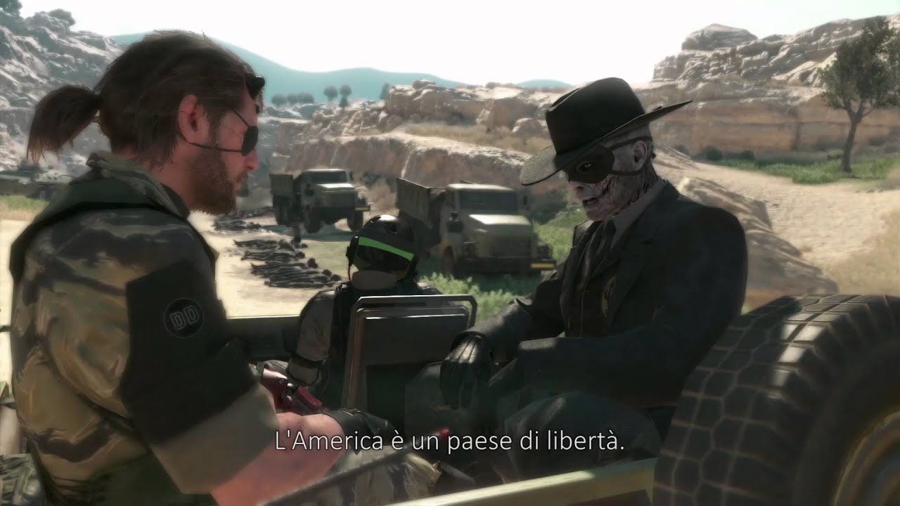 [New & Official] Metal Gear Solid V: The Phantom Pain E3 2015 Trailer - Italian
