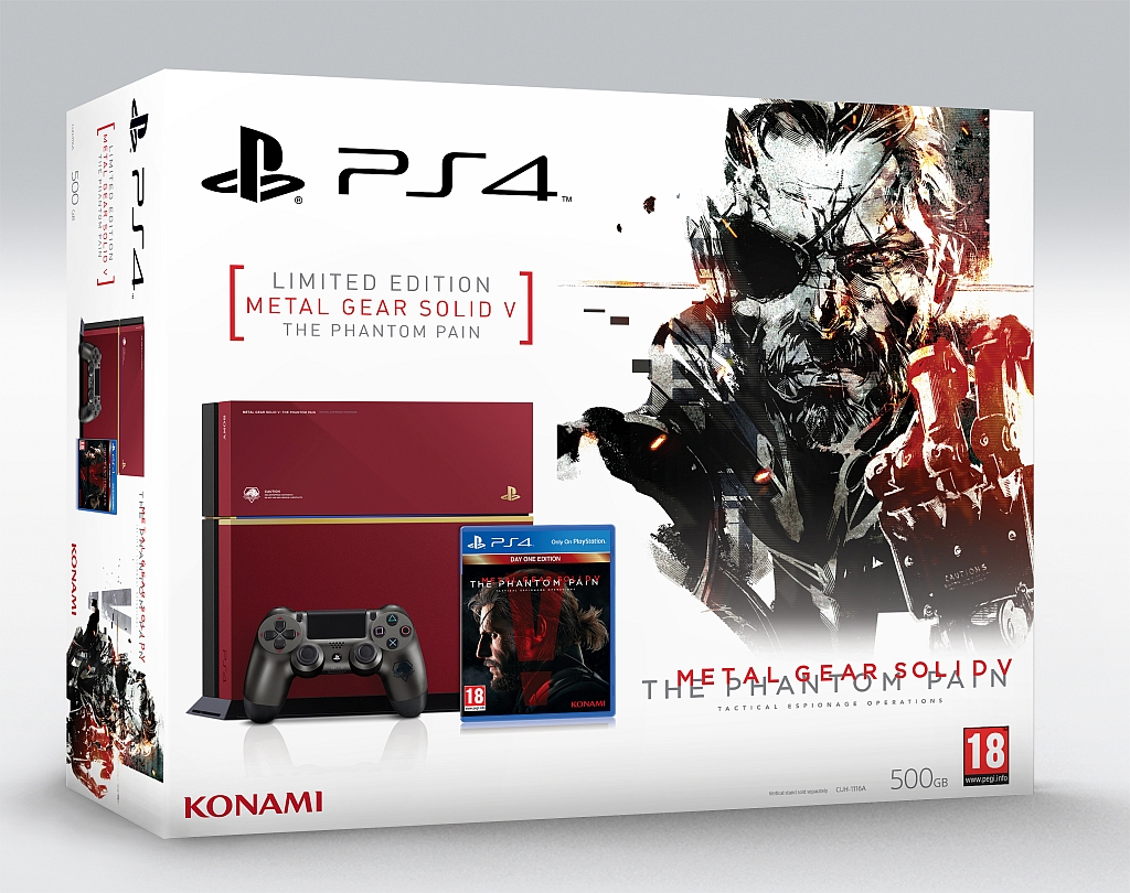 Metal Gear Solid V: The Phantom Pain, ecco il bundle PlayStation 4 in versione limitata