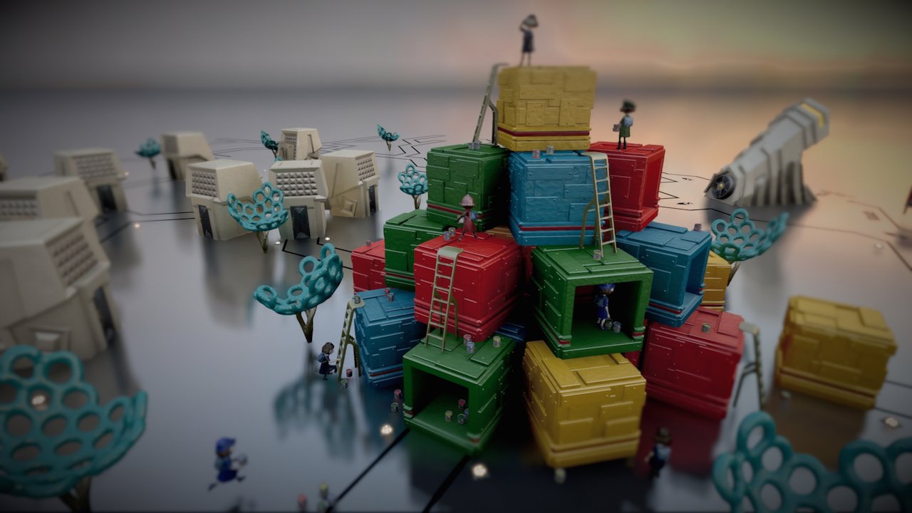 The Tomorrow Children: dinosauri, torrette difensive e grattacieli di plastica nel nuovo trailer dell'E3 2015