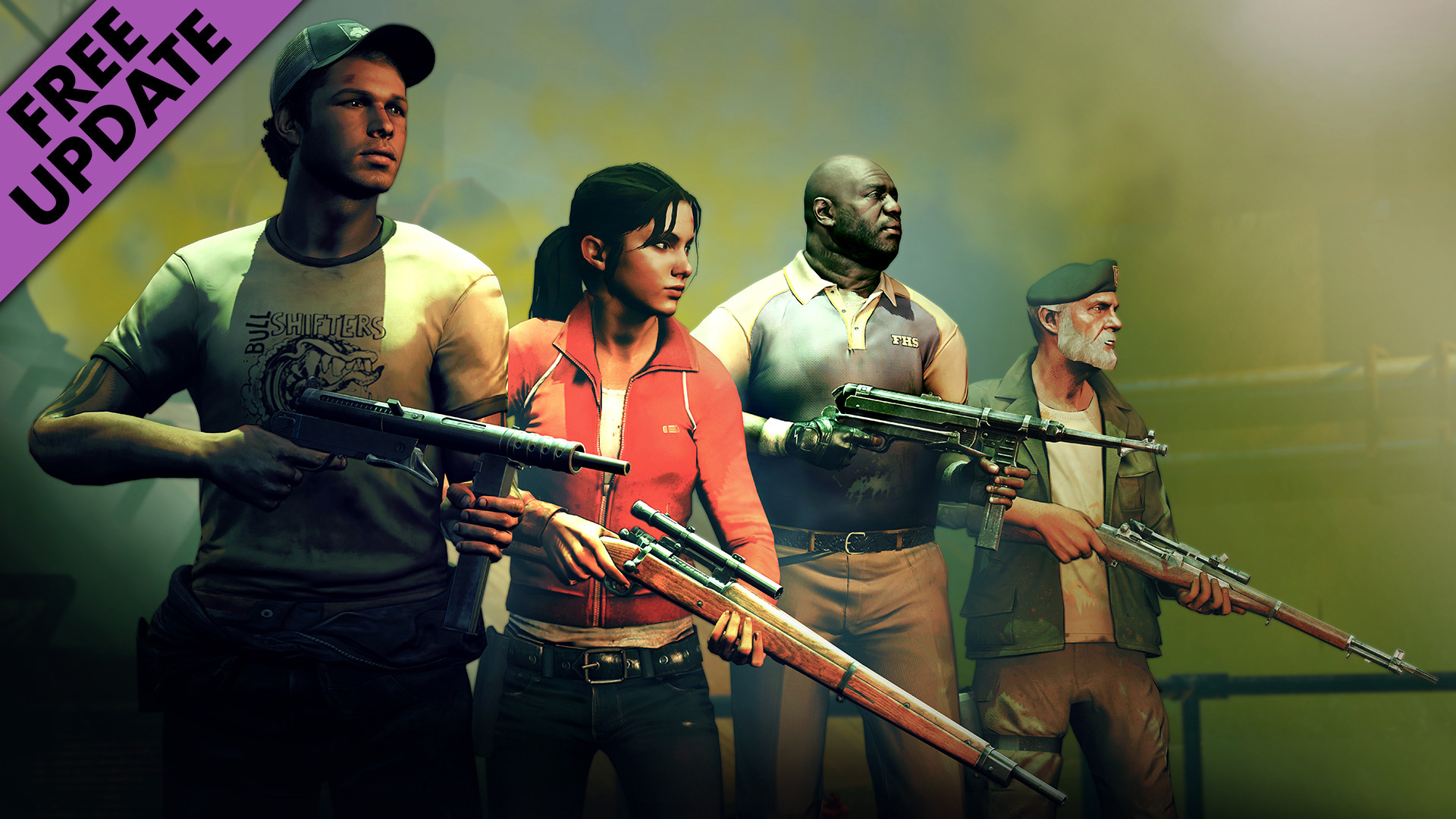 Zombie Army Trilogy introduce gratuitamente il cast di Left 4 Dead