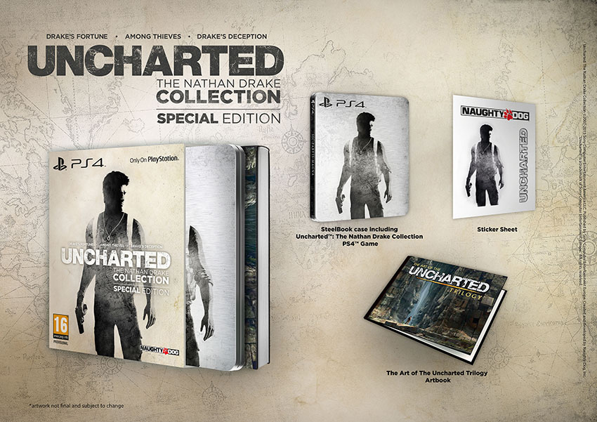 Uncharted: The Nathan Drake Collection arriverà anche in una Special Edition