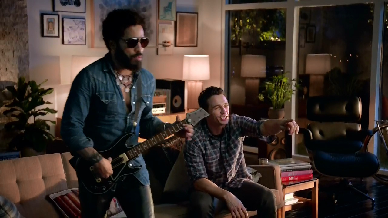 Guitar Hero Live: ecco lo spot TV con James Franco e Lenny Kravitz