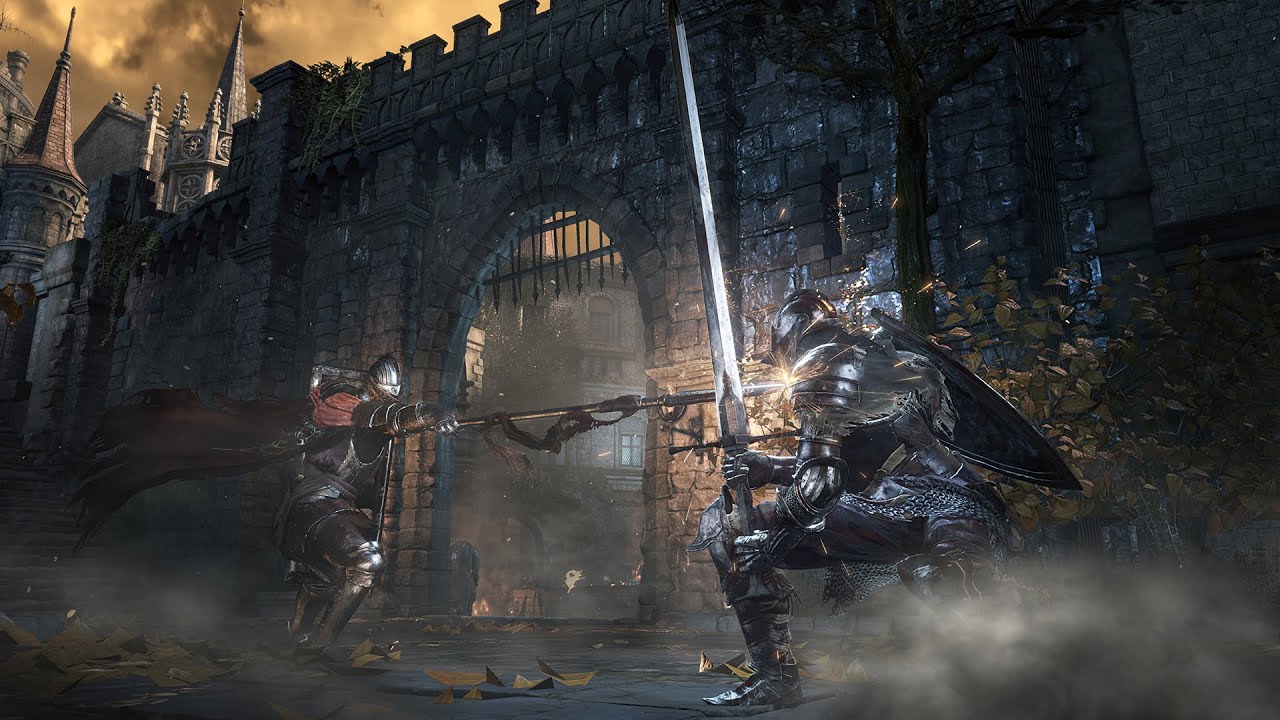 Dark Souls III Beta Gameplay Walkthrough ~ Dual Swords & Fatty