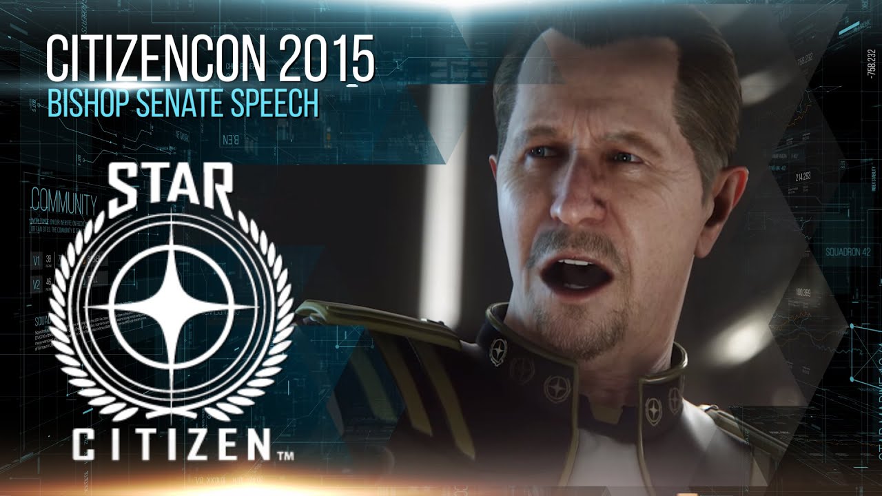 Star Citizen | Squadron 42 | Bishop Senate Speech