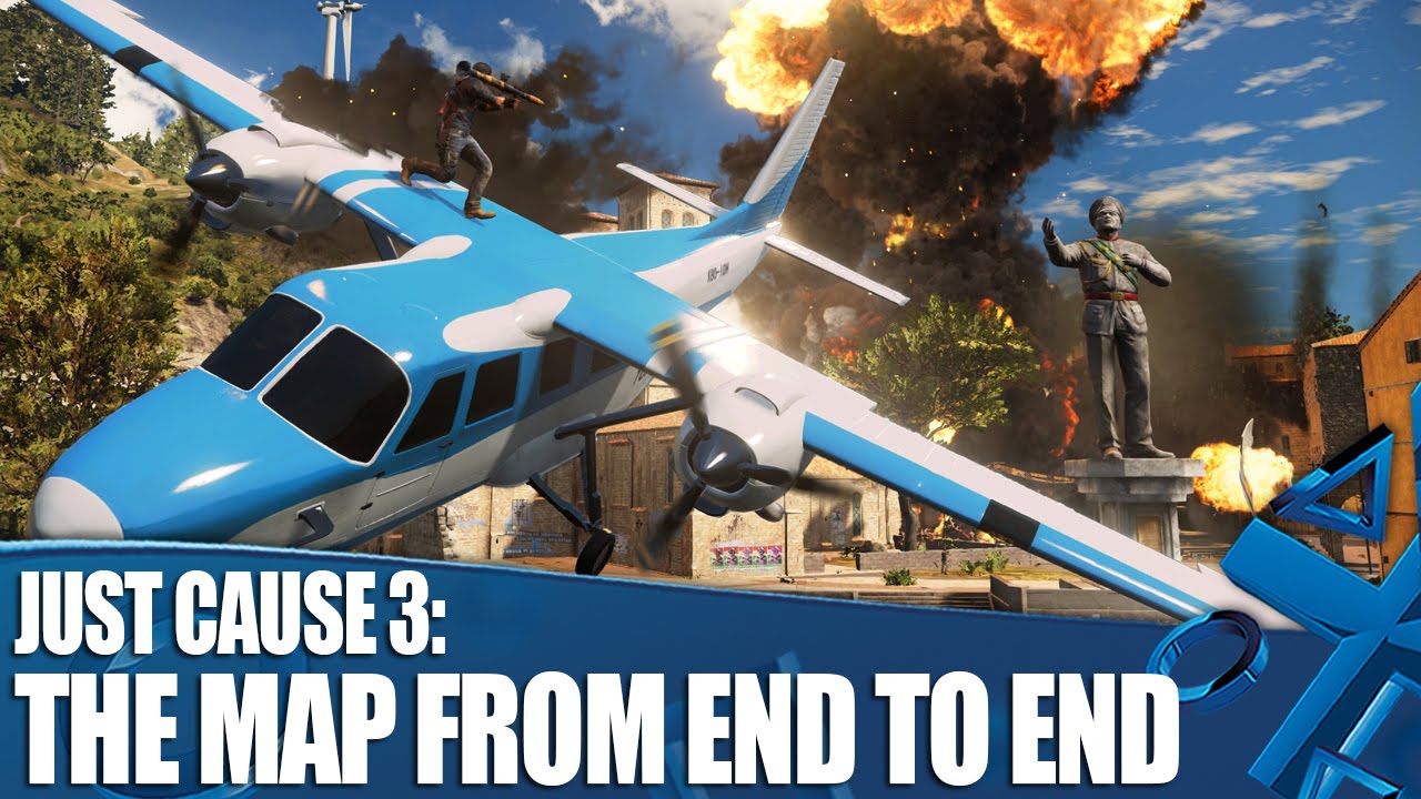 Just Cause 3 | nuovo video di gioco | mappa di Medici