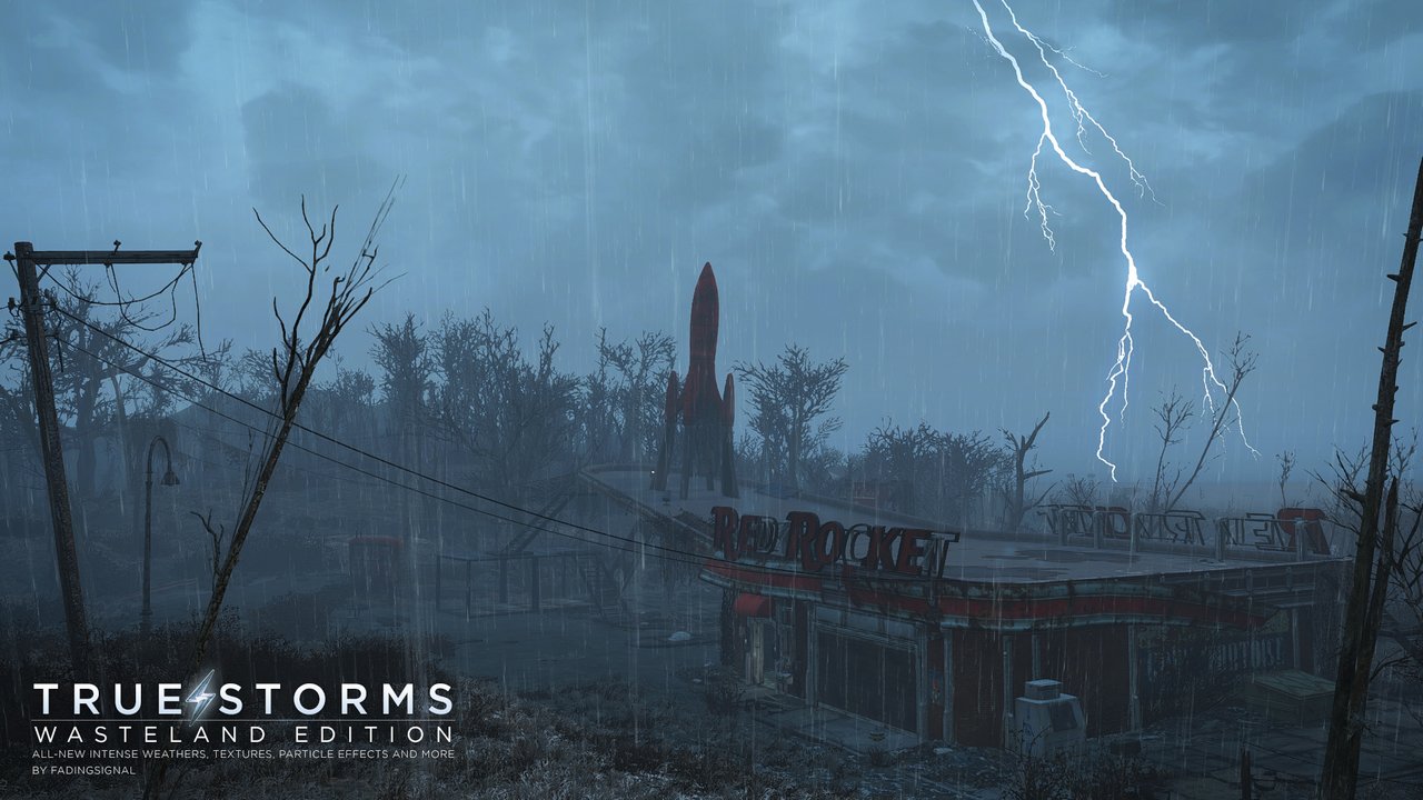 Fallout 4: nuovo aggiornamento per la mod True Storms