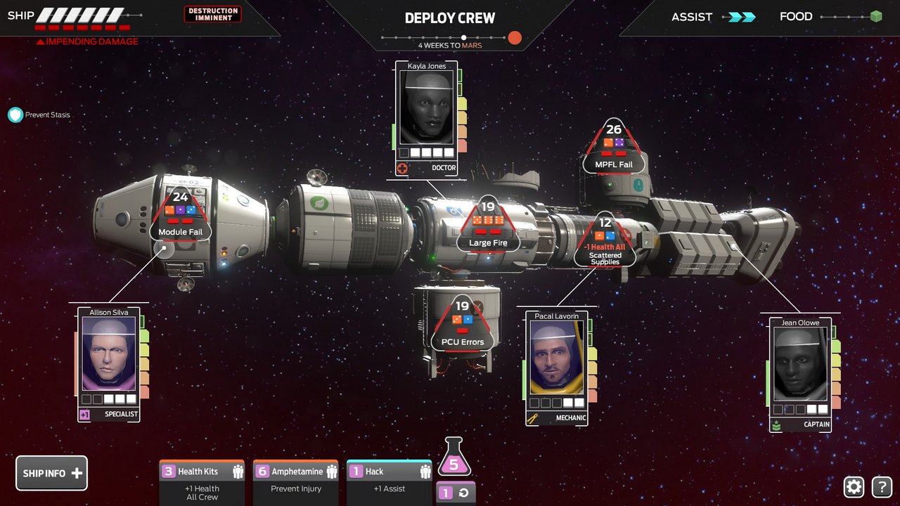 Tharsis: lo strategico sci-fi di Choice Provisions si lancia in foto e video