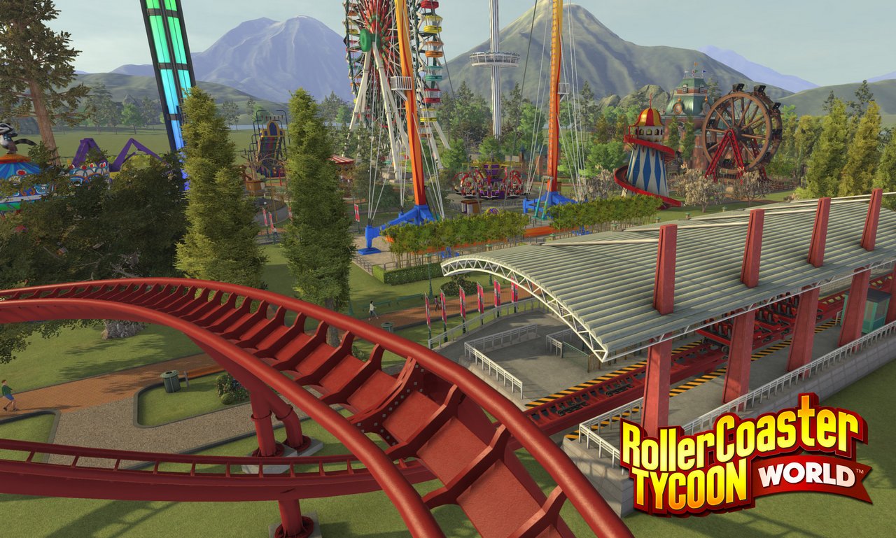 RollerCoaster Tycoon World: la varietà delle attrazioni in nuovi screenshot