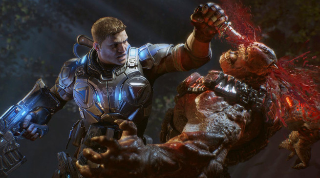 Gears of War 4: JD Fenix combatte lo Sciame nelle nuove immagini di Game Informer