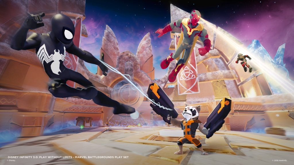Disney Infinity 3.0, svelato il play set Marvel Battlegrounds
