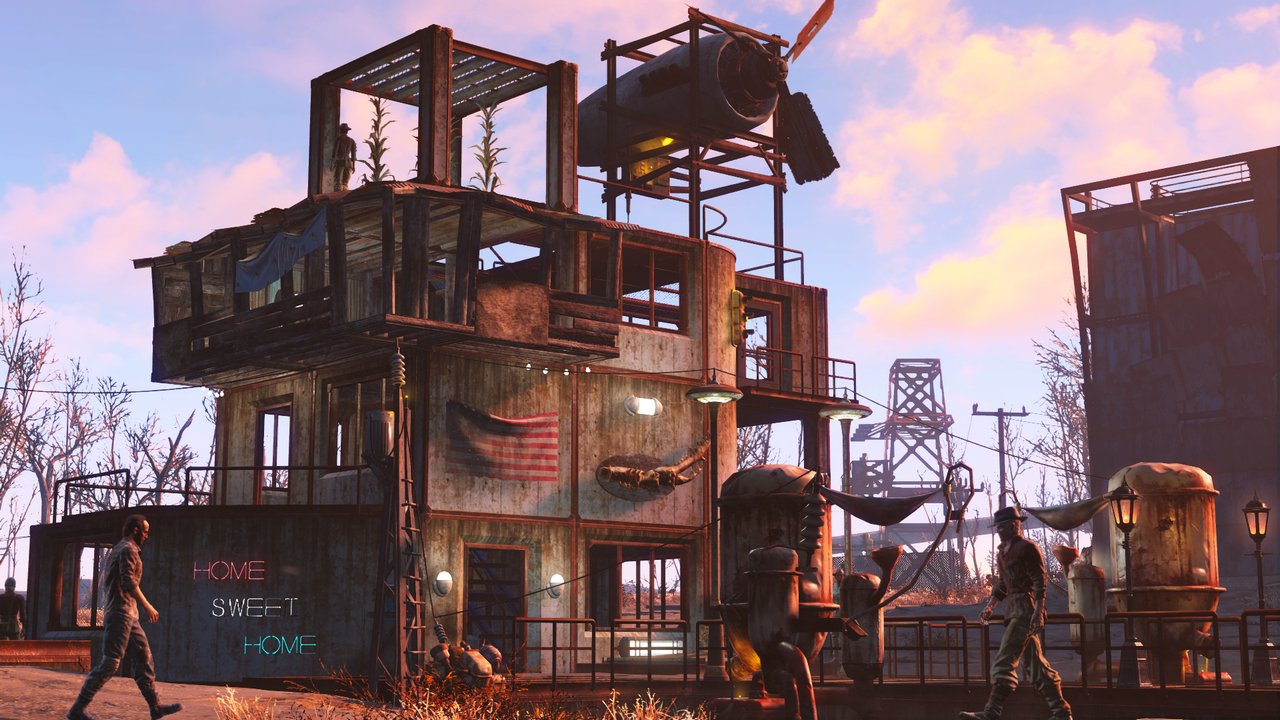 Fallout 4: immagini, video e data d'uscita del DLC Wasteland Workshop