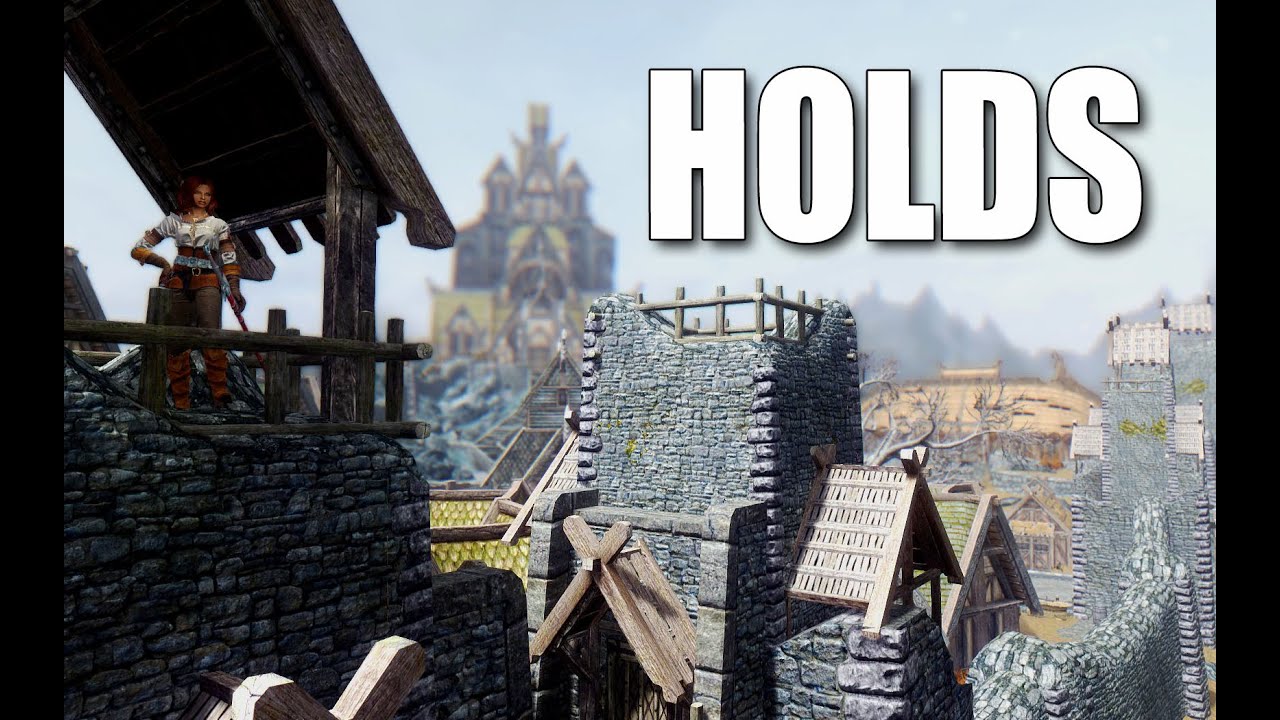 Skyrim | mod Holds: the City Overhaul | video di lancio