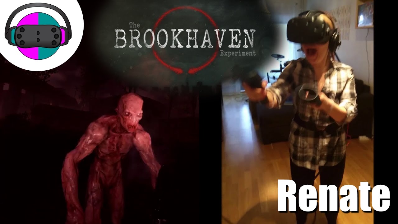 [HTC Vive] Renate's first time playing.. The Brookhaven Experiments, 1 wave, and that's enough