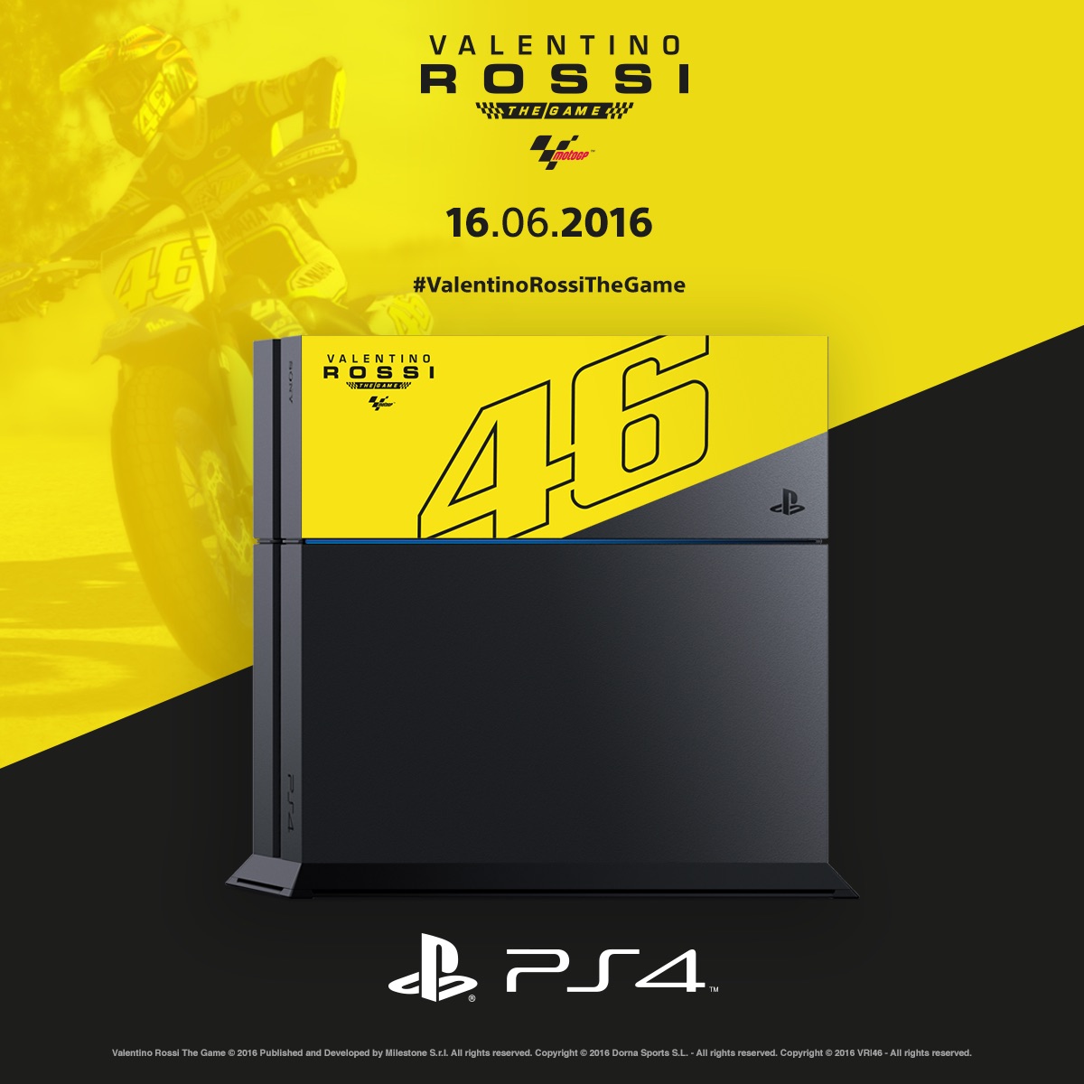 PlayStation 4, svelata l’edizione limitata per Valentino Rossi The Game