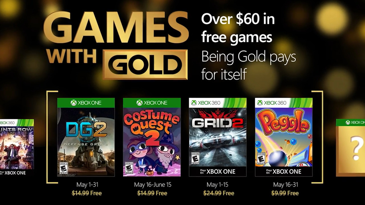 Games With Gold: svelati i videogiochi gratuiti di Maggio