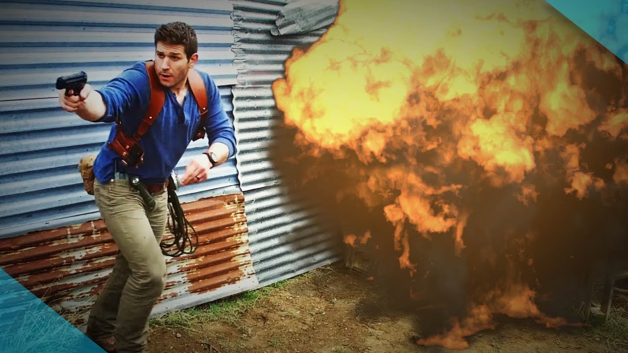 Uncharted 4 Game play in REAL LIFE