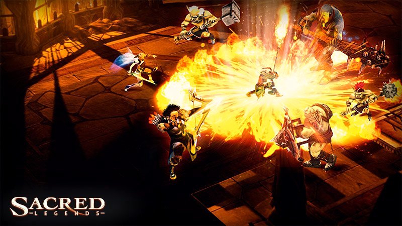 Sacred Legends per iOS e Android: trailer d'annuncio e prime immagini di gioco