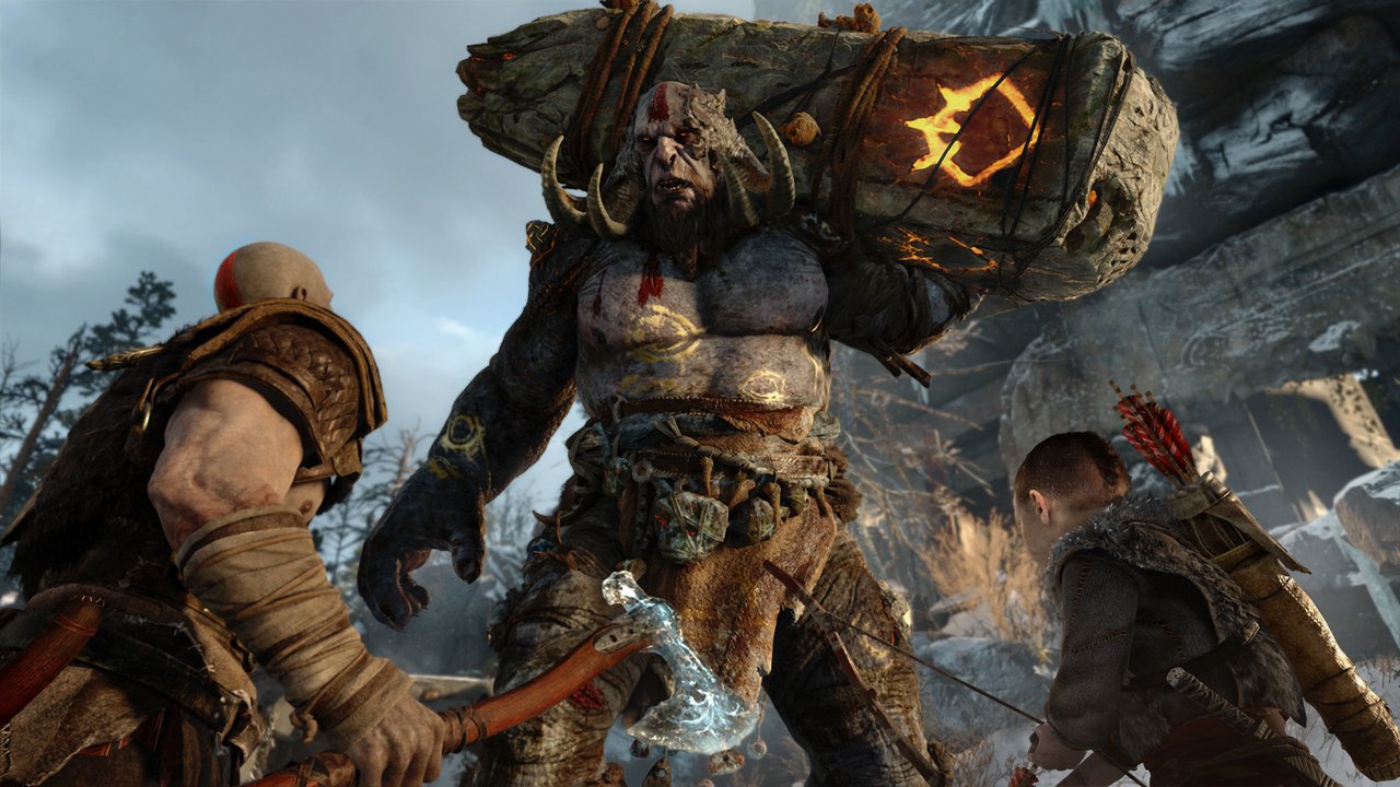 God of  War, gli sviluppatori confermano: Kratos e suo figlio combatteranno contro boss enormi