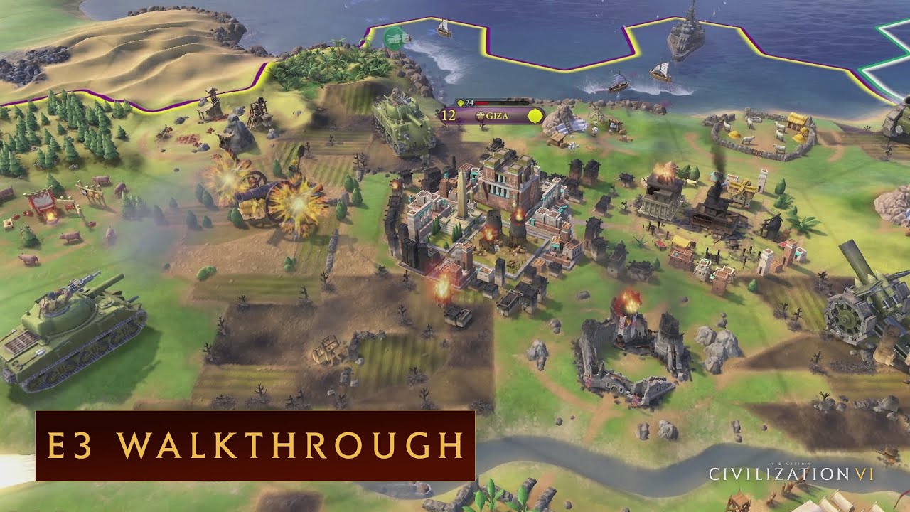 Civilization VI | video-dimostrazione con commento degli sviluppatori