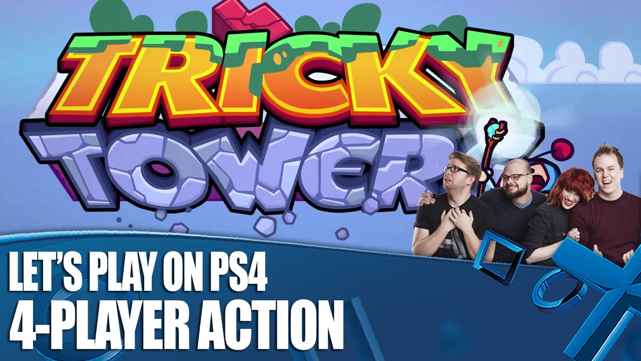 Tricky Towers | 4-player PS4 Gameplay