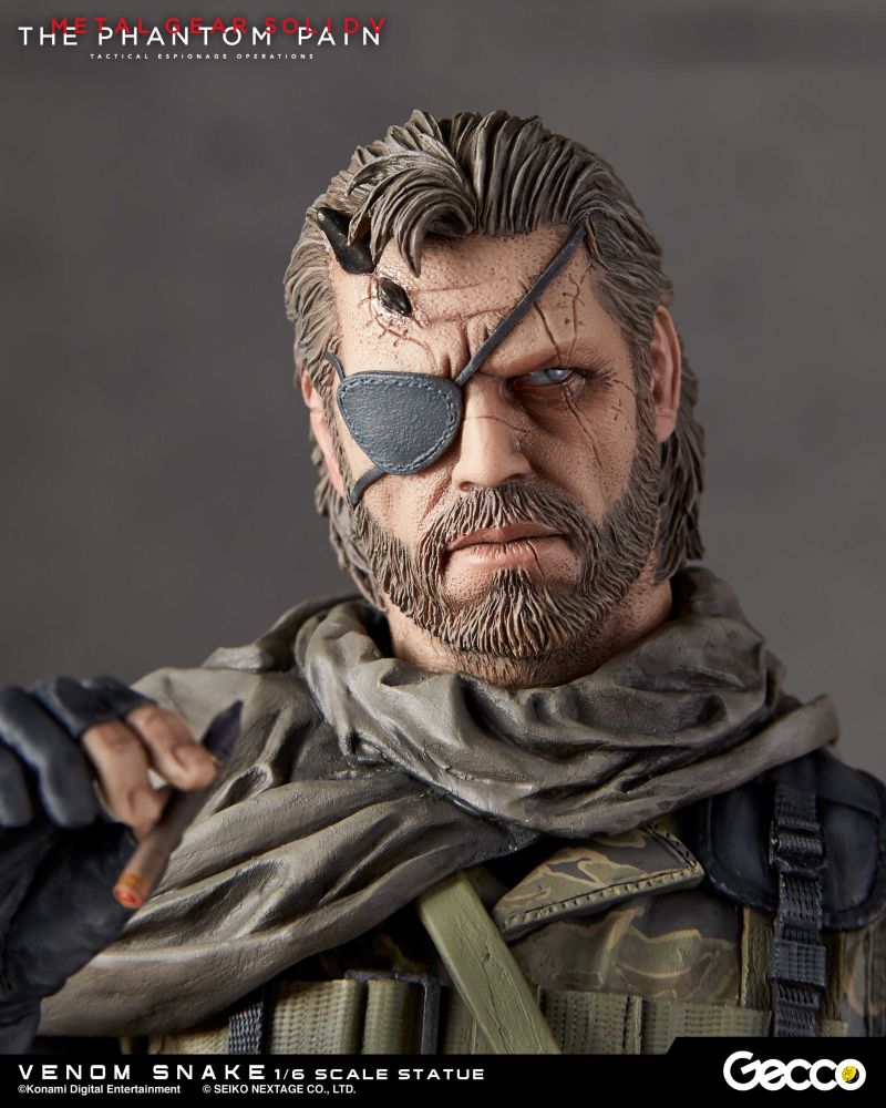 Metal Gear Solid V, ecco la realistica statua di Venom Snake