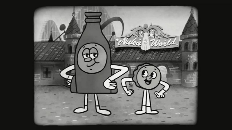 Fallout 4: Nuka-World, nuovo video con le mascotte Bottle e Cappy
