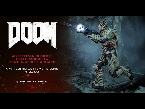 DOOM | Streaming d'annuncio di Deathmatch e modalità Arcade