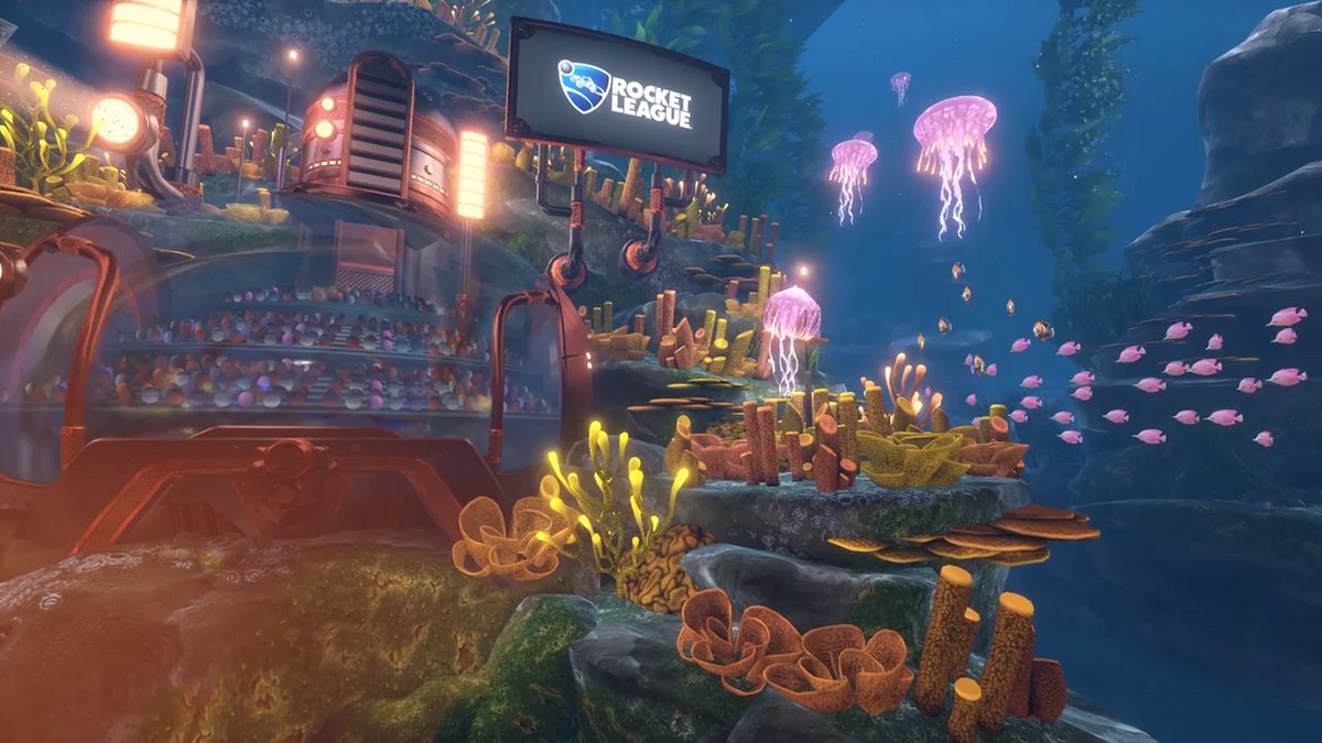 Rocket League: l'arena AquaDome e due nuove auto in arrivo con gli update gratuiti e i DLC di ottobre