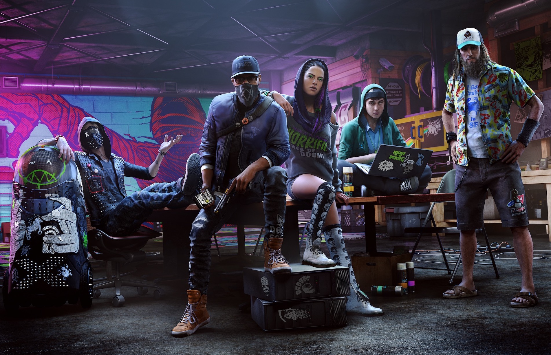 Watch Dogs 2, il nuovo trailer ci presenta il collettivo di hacker DedSec