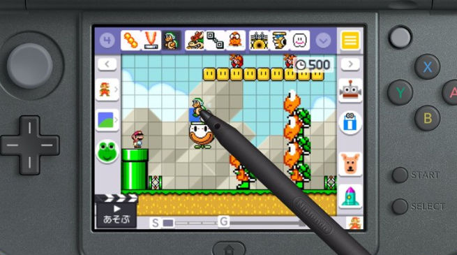 Super Mario Maker per 3DS torna a mostrarsi in foto