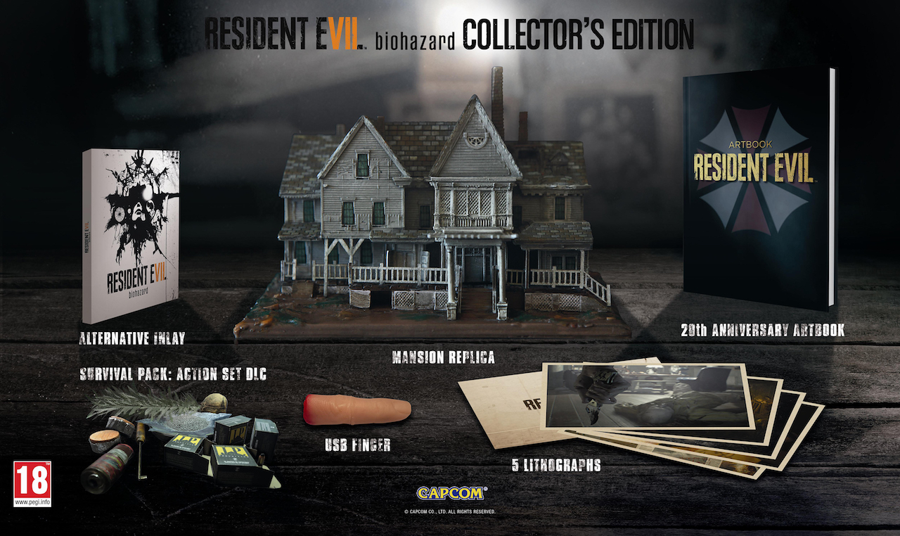 Resident Evil 7 Biohazard: svelata la Collector’s Edition per l’Europa