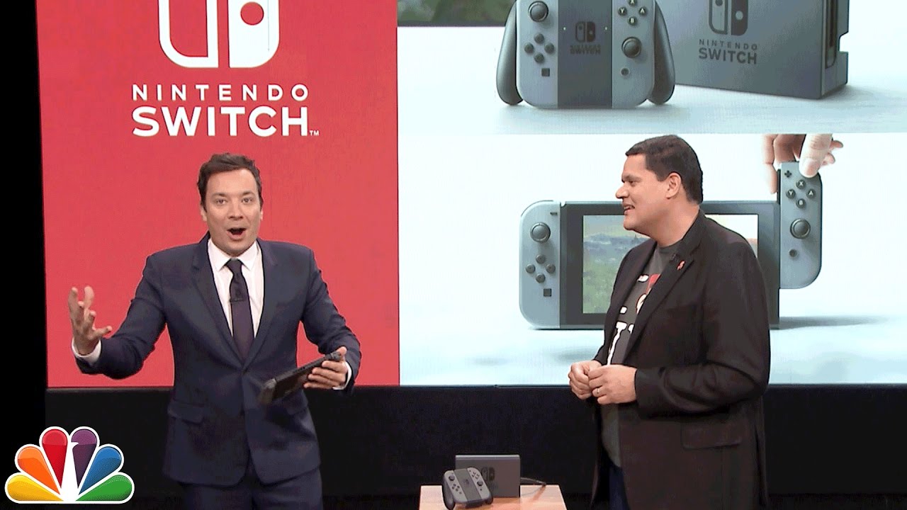 The Legend of Zelda: Breath of the Wild | Jimmy Fallon Debuts the Nintendo Switch