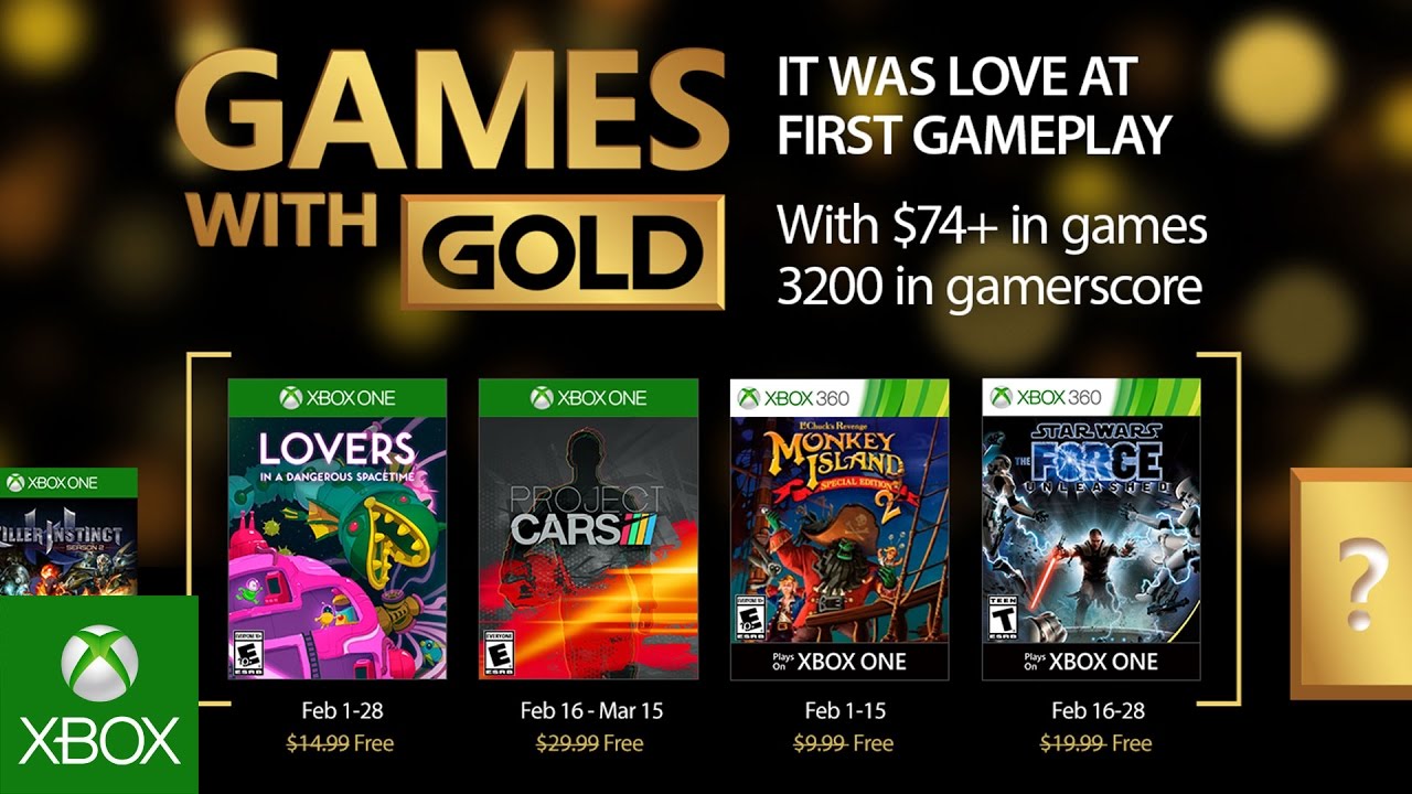 Games With Gold | giochi gratuiti | Xbox One e Xbox 360 | febbraio 2017