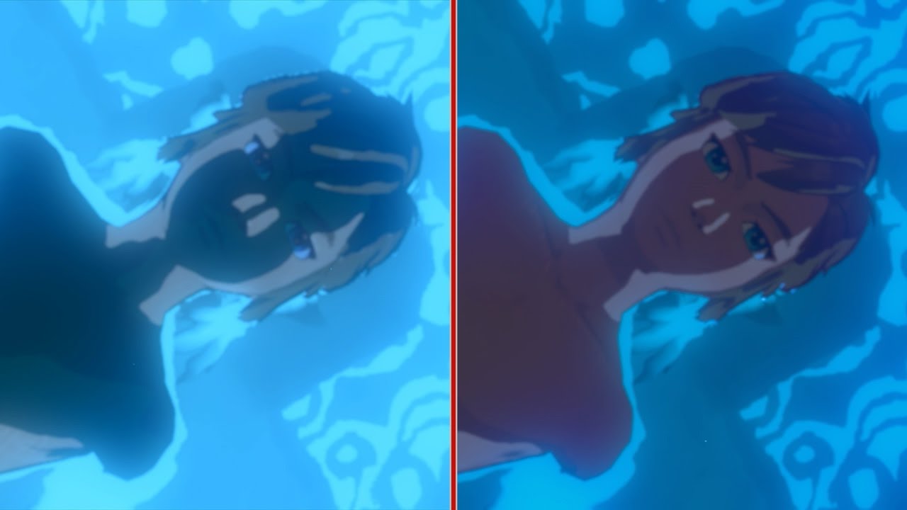 The Legend of Zelda: Breath of the Wild | Wii U (E3) vs. Switch | video comparativa