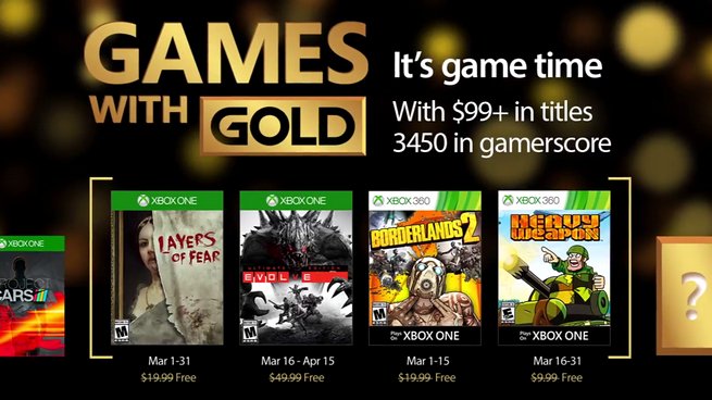 Games With Gold: ecco i videogiochi gratuiti di Marzo per Xbox One e Xbox 360