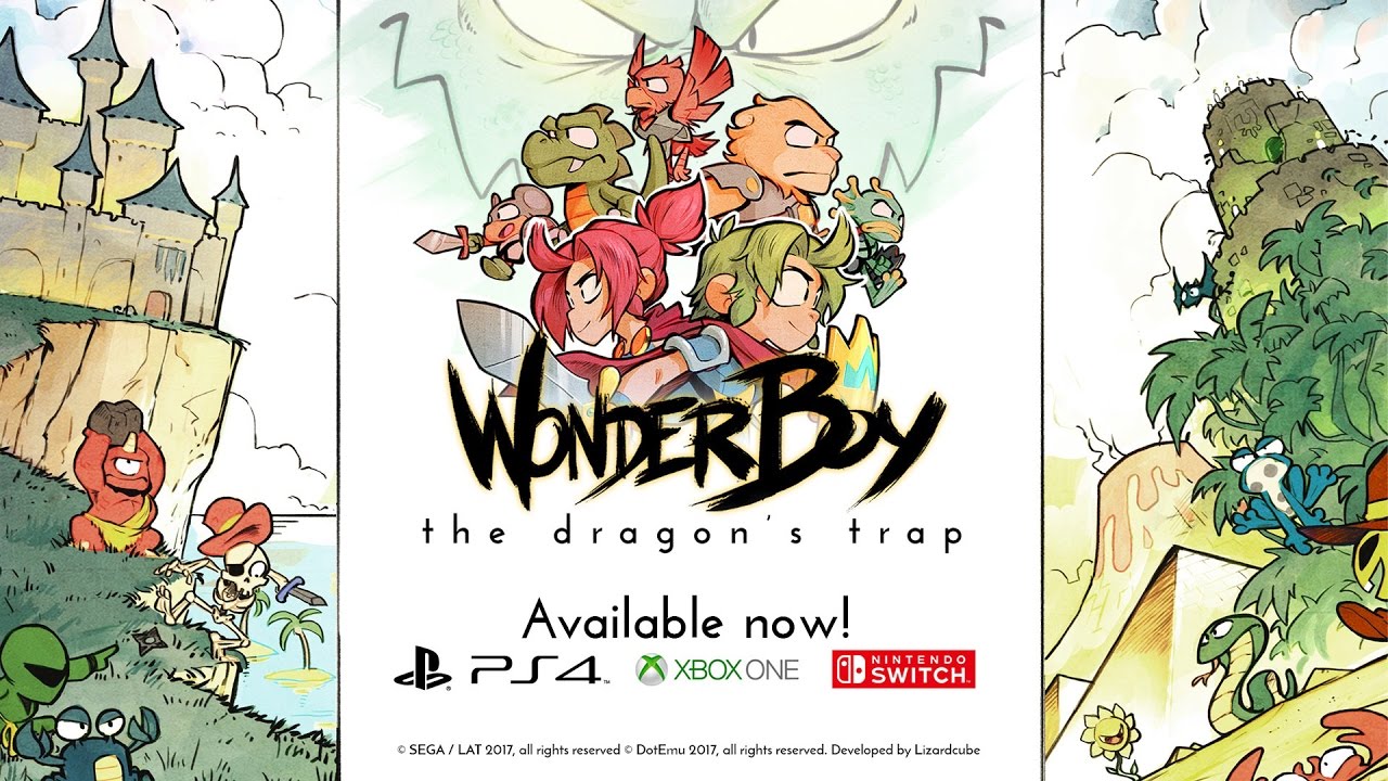 Wonder Boy: The Dragon's Trap | trailer di lancio