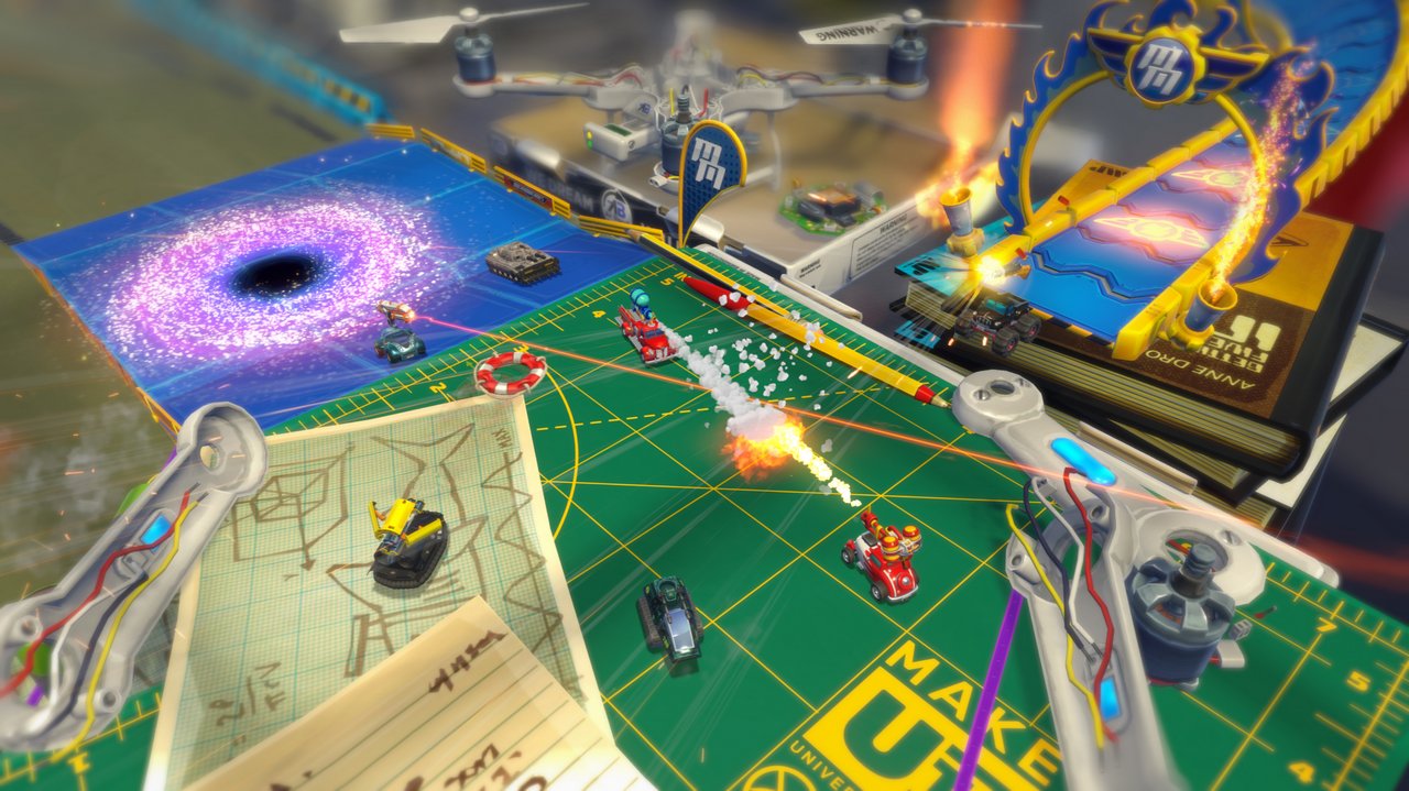 Micro Machines World Series: immagini e video sulle Battaglie multiplayer